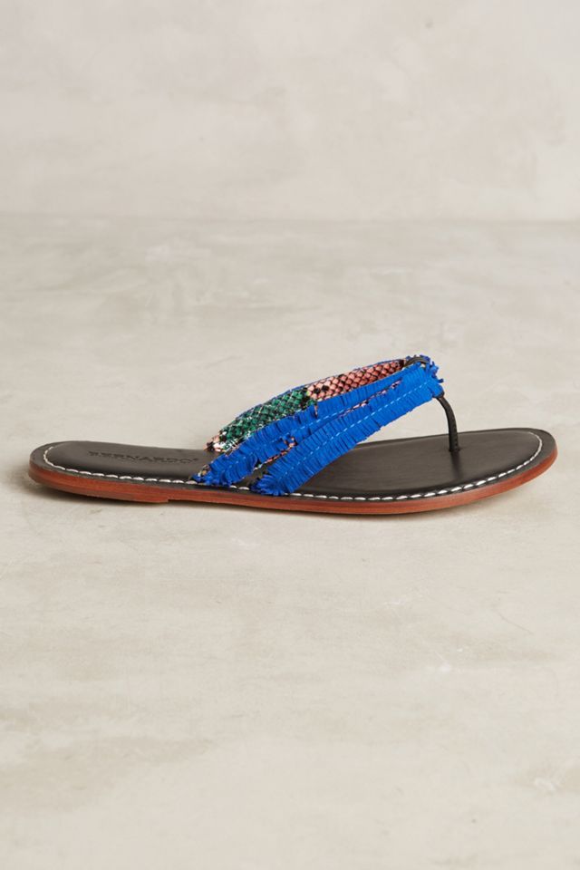 Bernardo Miami Fringe Sandals #1