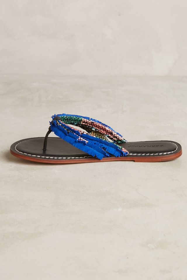Bernardo Miami Fringe Sandals #2