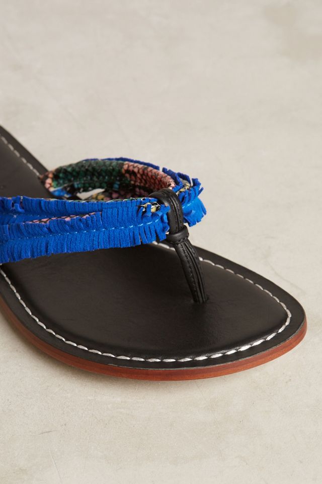 Bernardo Miami Fringe Sandals #3