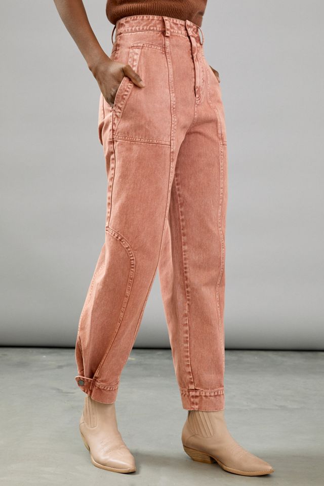 Othilia Ultra High-Rise Seamed Tapered Jeans #2