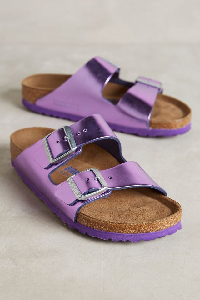 Birkenstock Metallic Arizona Sandals