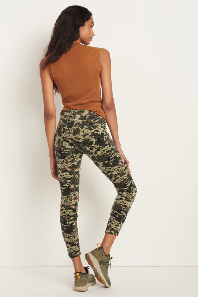 Pilcro High-Rise Button-Fly Skinny Corduroy Pants #1