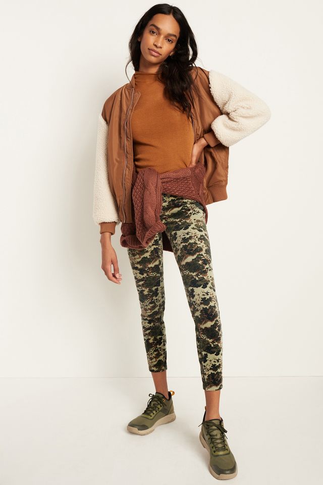 Pilcro High-Rise Button-Fly Skinny Corduroy Pants | Anthropologie