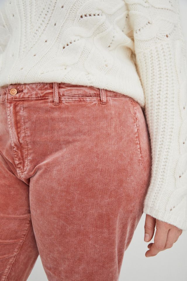 Pilcro Ultra High-Rise Cropped Wide-Leg Corduroy Pants #6