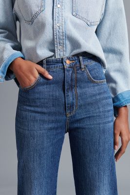 pilcro the column straight jeans