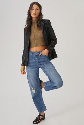 Pilcro The Bow Boyfriend Jeans | Anthropologie