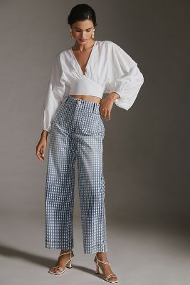 Women's Wide Leg Jeans - High Waist, Cropped & More | Anthropologie