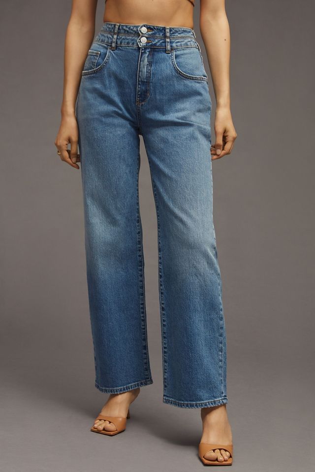 Pilcro The Joey High-Rise Double Waistband Jeans #1