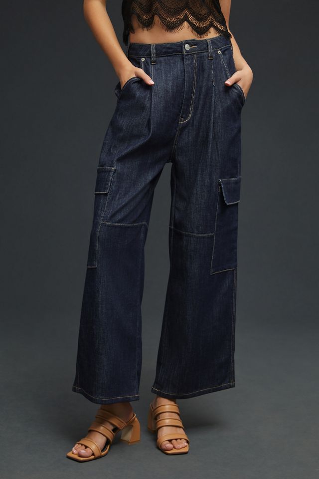 Pilcro Low-Slung Relaxed-Fit Cargo Jeans #2
