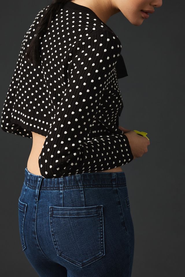 Pilcro Retro Low-Rise Pull-On Flare Jeans #5