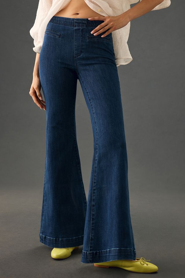 Pilcro High-Rise Pull-On Retro Flare Jeans #1