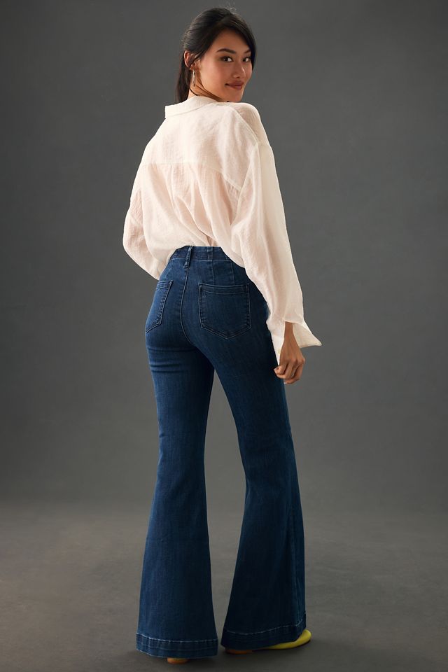 Pilcro High-Rise Pull-On Retro Flare Jeans #2