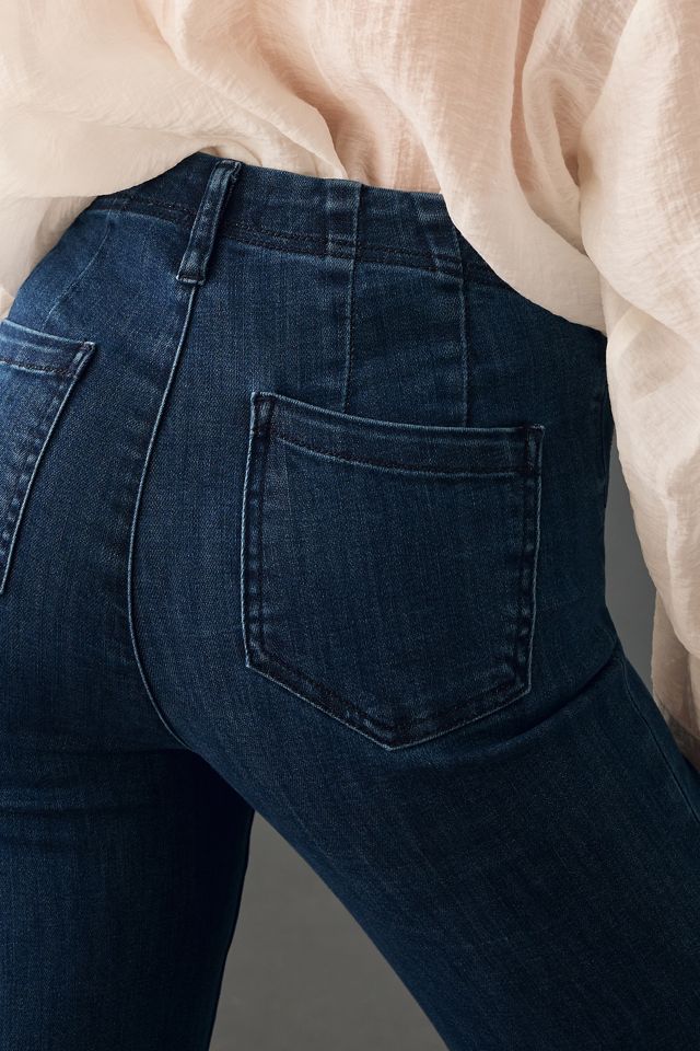 Pilcro High-Rise Pull-On Retro Flare Jeans #4