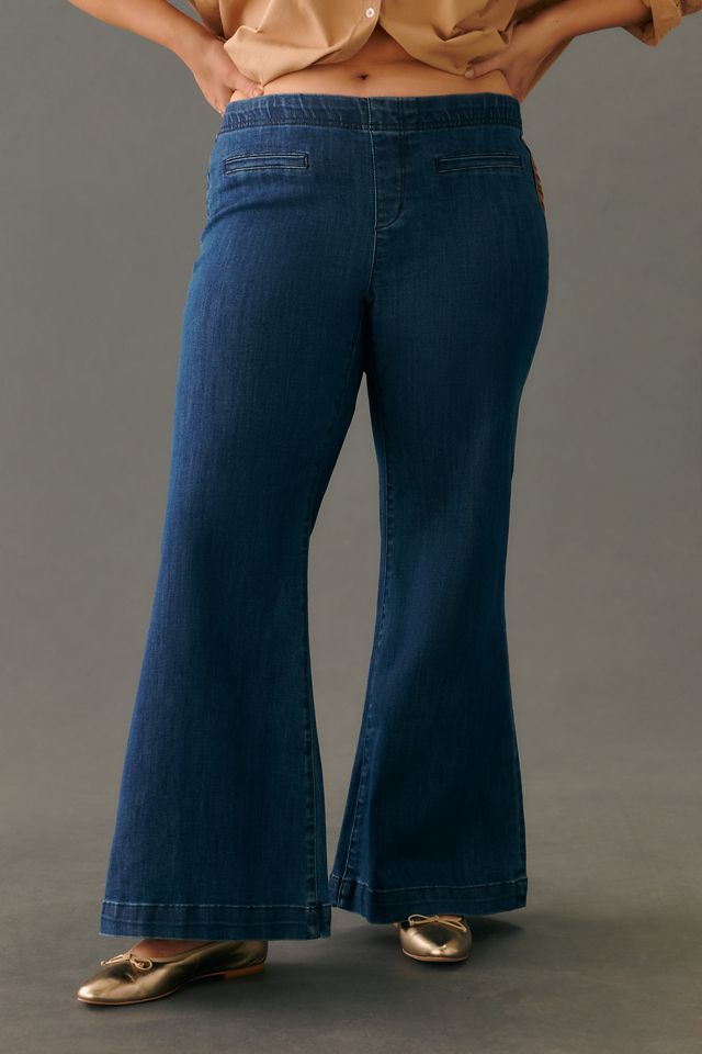 Pilcro High-Rise Pull-On Retro Flare Jeans #7