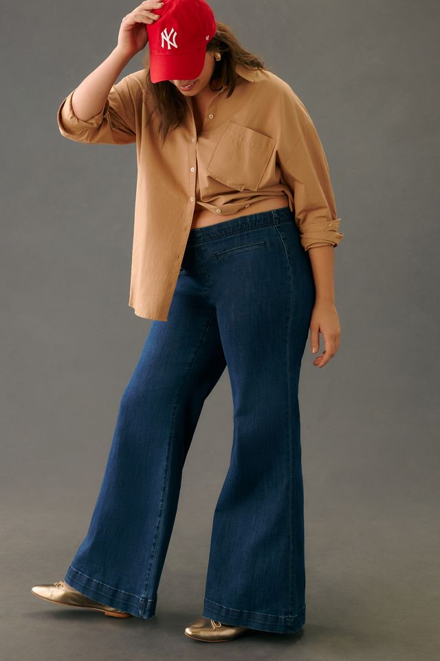 Pilcro High-Rise Pull-On Retro Flare Jeans #8