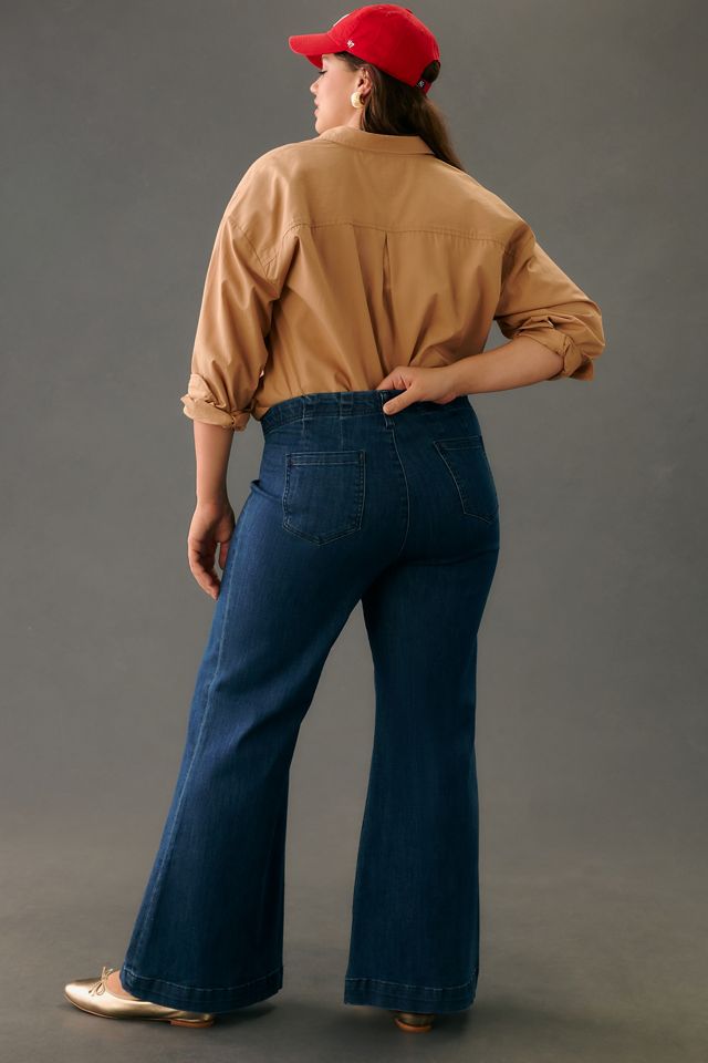 Pilcro High-Rise Pull-On Retro Flare Jeans #10