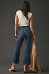 Pilcro Pull-On Mid-Rise Crop Flare Jeans | Anthropologie