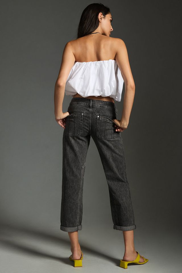 The Wanderer Low-Rise Relaxed-Leg Jeans by Pilcro #3