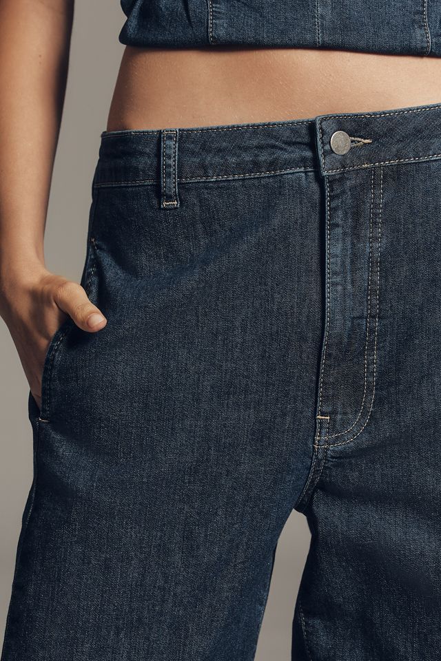 Maeve High-Rise Tapered Jeans #1