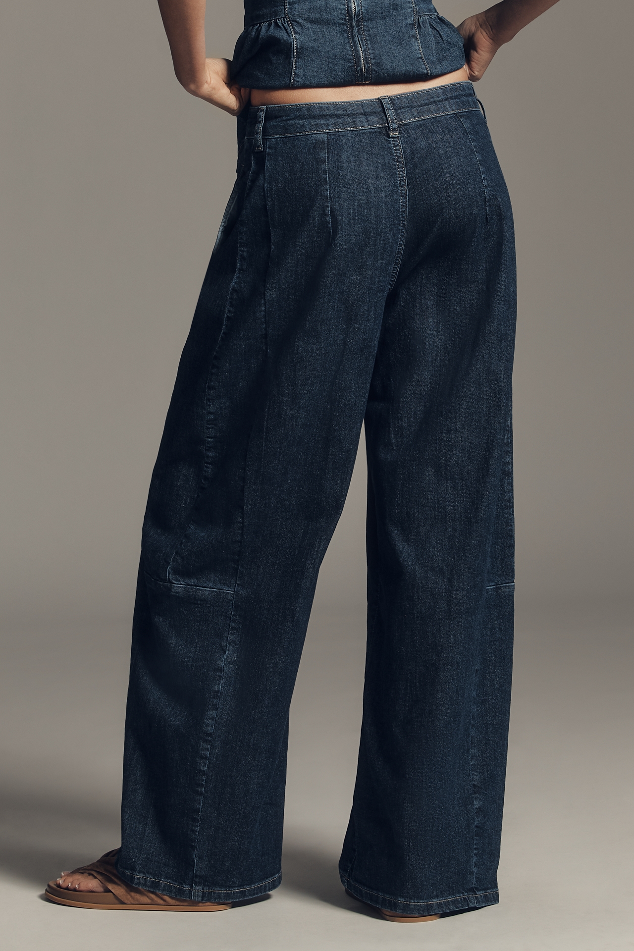 Maeve High-Rise Tapered Jeans