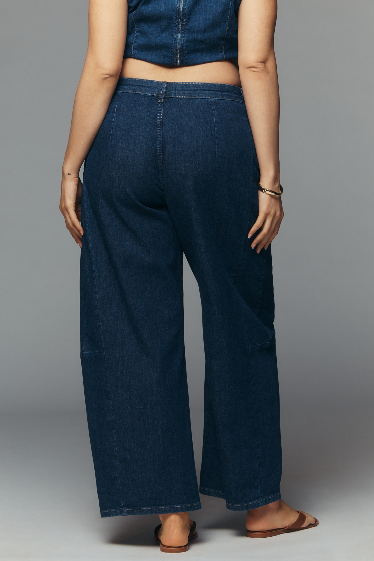Maeve High-Rise Tapered Jeans