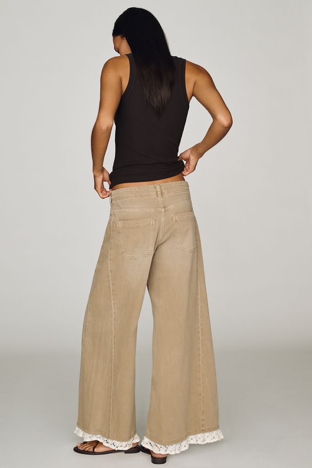 Pilcro Adi Mid-Rise Relaxed Wide-Leg Jeans #3