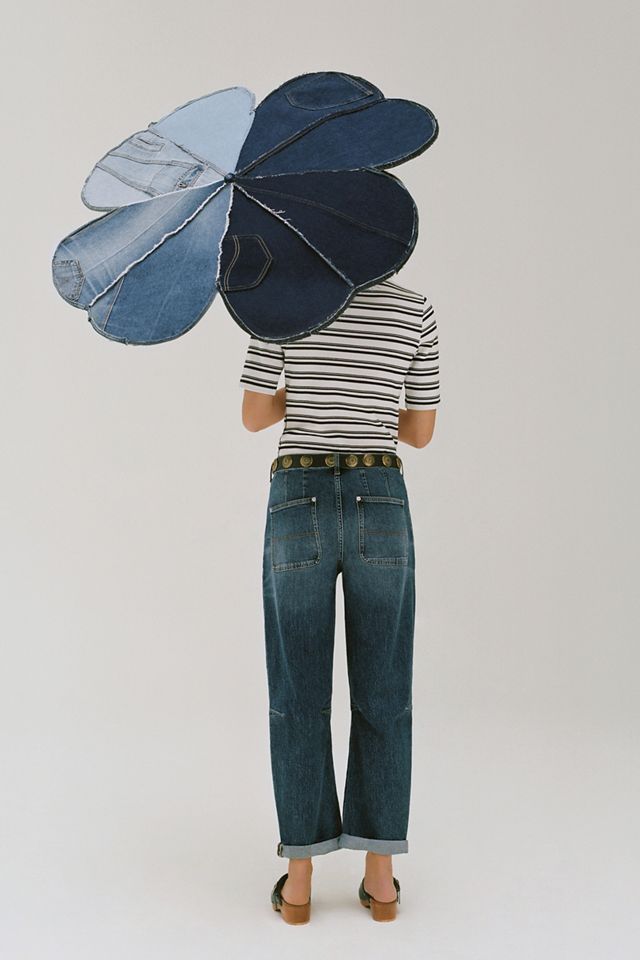 Pilcro The Bow Boyfriend Jeans #6