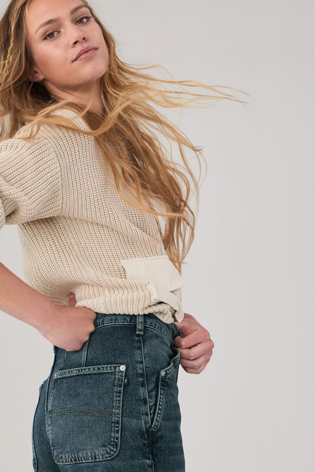 Pilcro The Bow Boyfriend Jeans #4