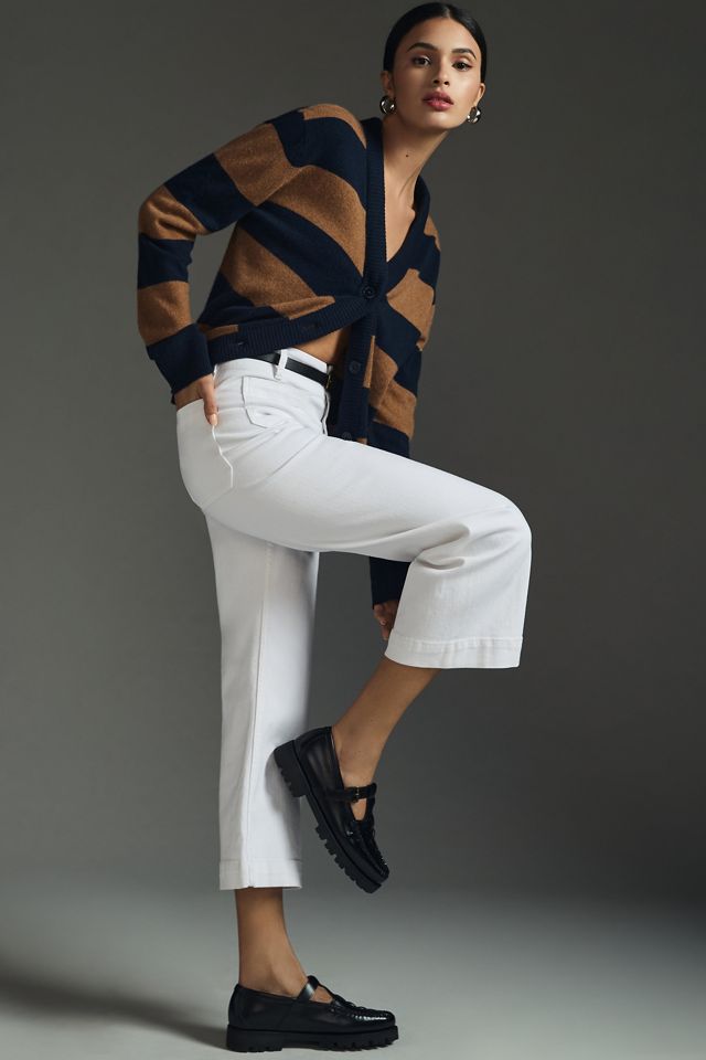 Pilcro The Skipper Cropped Wide-Leg Jeans #5