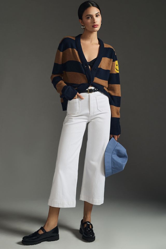 Pilcro The Skipper Cropped Wide-Leg Jeans #2