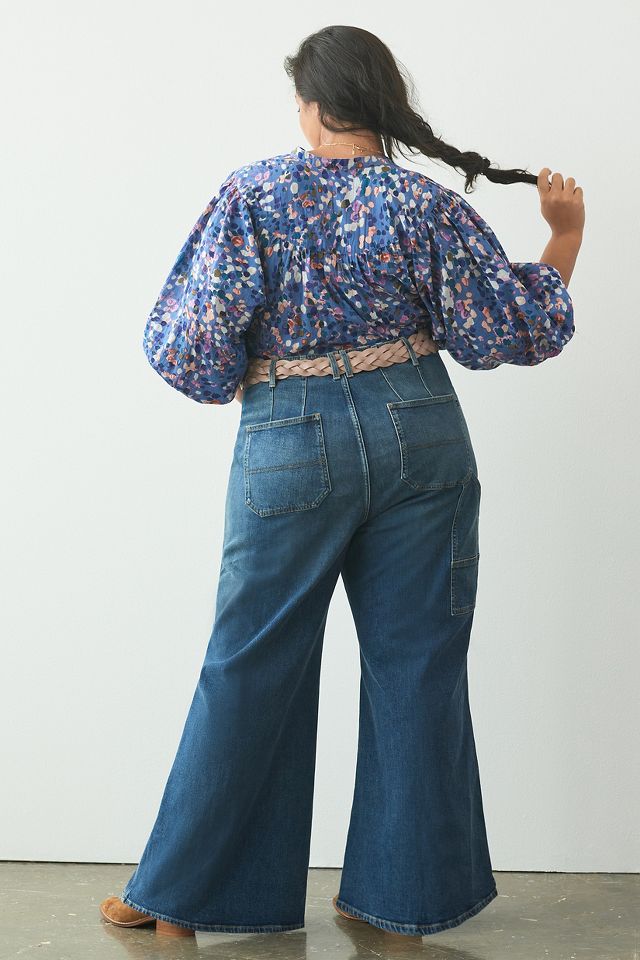 Pilcro The Carpenter Wide-Leg Jeans | Anthropologie