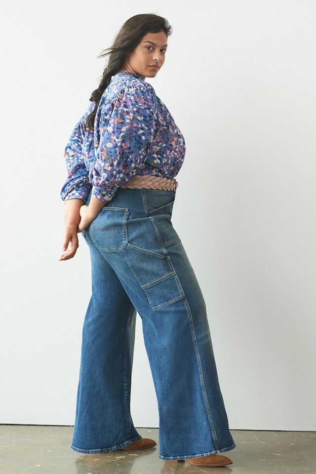 Pilcro The Carpenter Wide-Leg Jeans #7