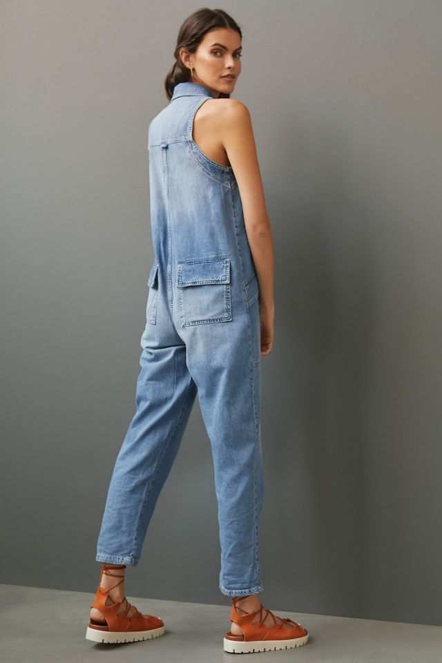 Pilcro Soft Denim Jumpsuit #3