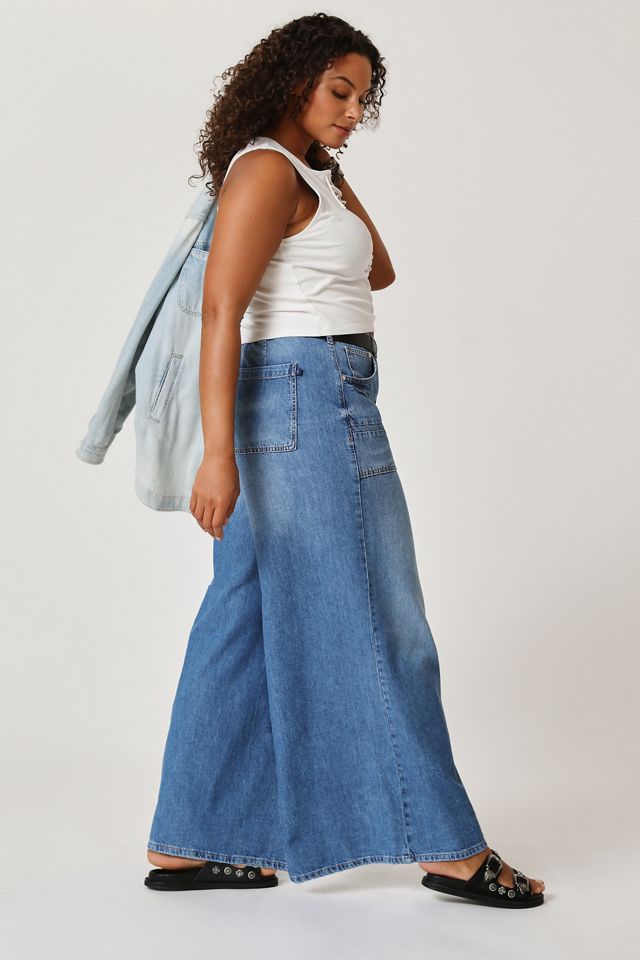 Pilcro The Jane High-Rise Wide-Leg Jeans #9
