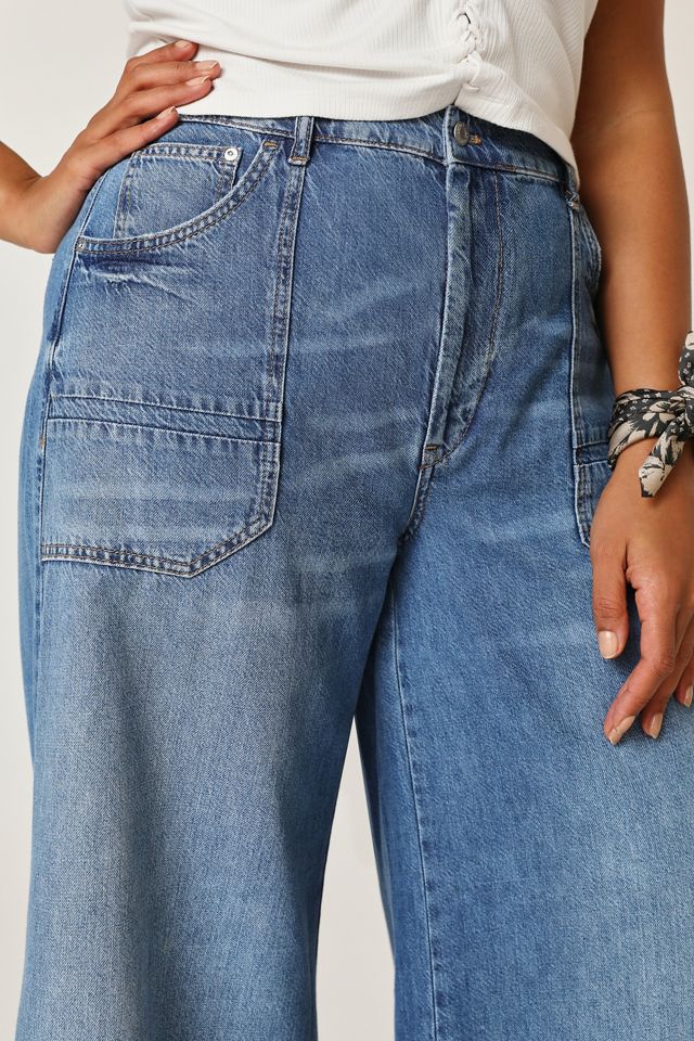 Pilcro The Jane High-Rise Wide-Leg Jeans #10