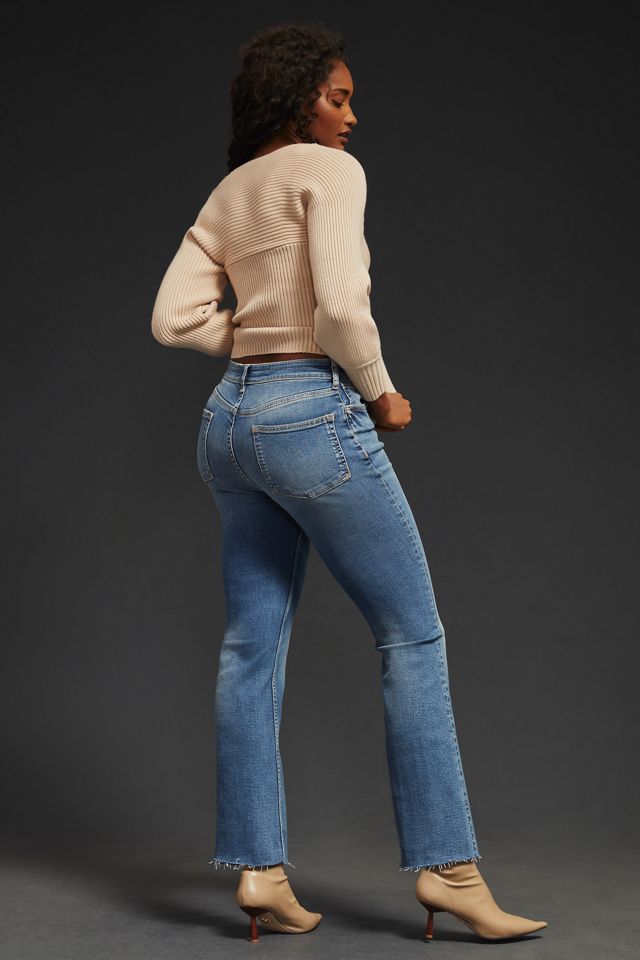 The Yaya Mid-Rise Crop Jeans by Pilcro #1