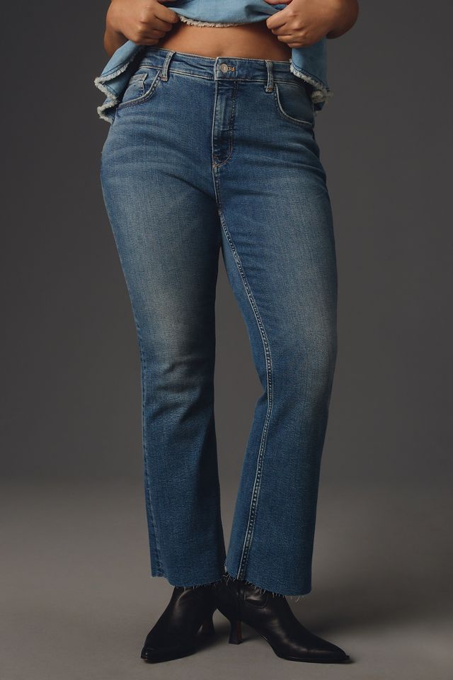 The Yaya Mid-Rise Crop Jeans by Pilcro #4