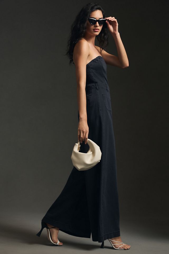 Combinaison courte sans bretelles évasée en bas Skipper Pilcro #3