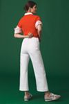 The Denim Colette Cropped Wide-Leg Jeans