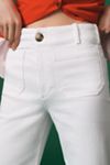 The Denim Colette Cropped Wide-Leg Jeans