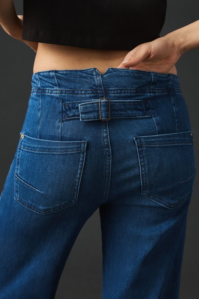 Jeans de Pernera Ancha Utilitarios de Tiro Alto The Kit de Pilcro #5