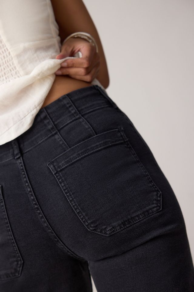 Le jean large raccourci en denim Colette par Maeve #3