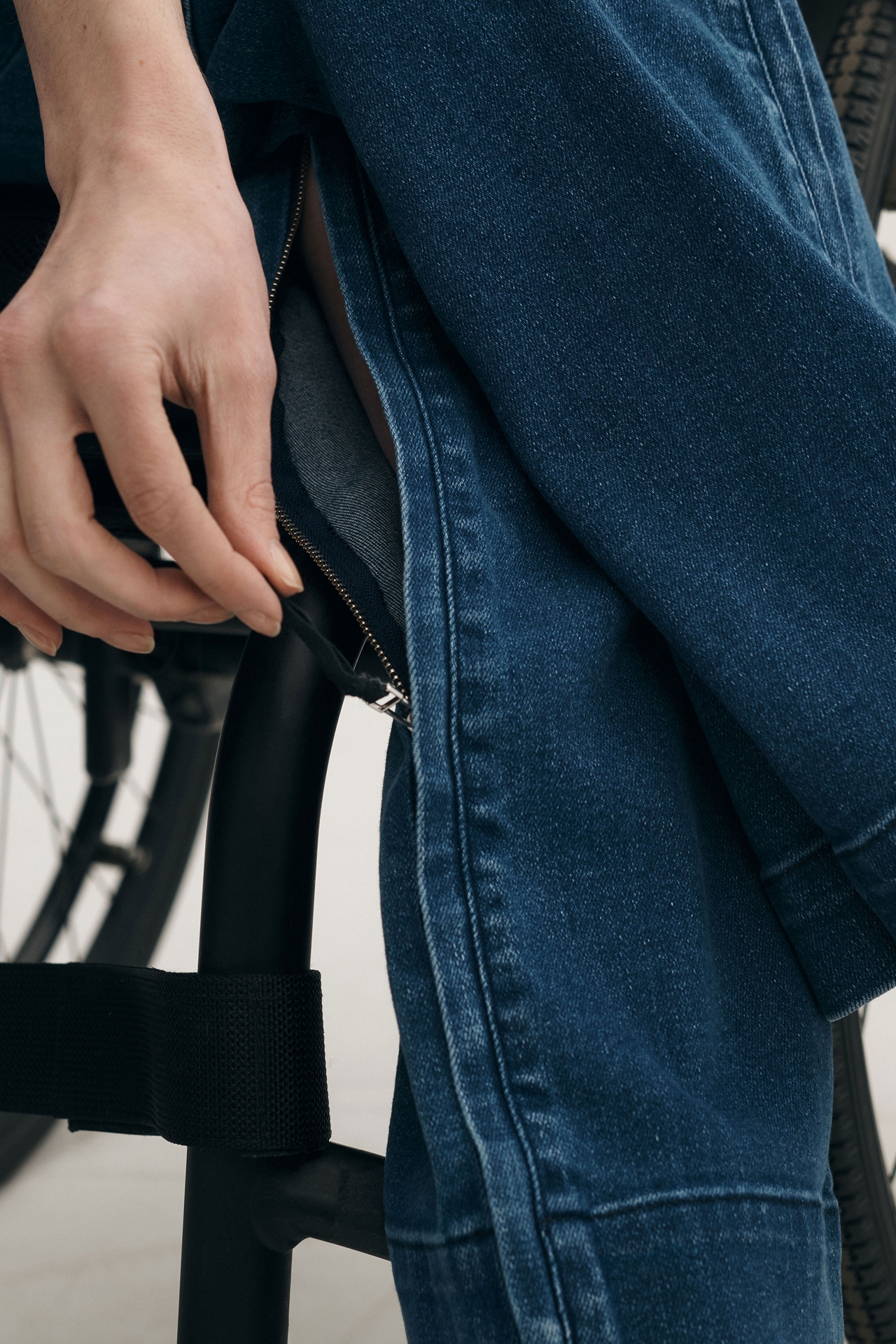 The Colette Crop High-Rise Wide-Leg Jeans by Maeve