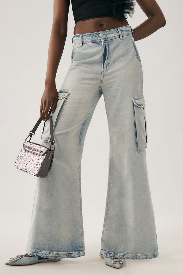 Pilcro Wide-Leg Cargo Jeans #2