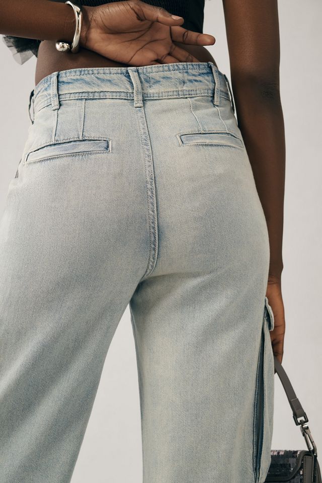 Pilcro Wide-Leg Cargo Jeans #5