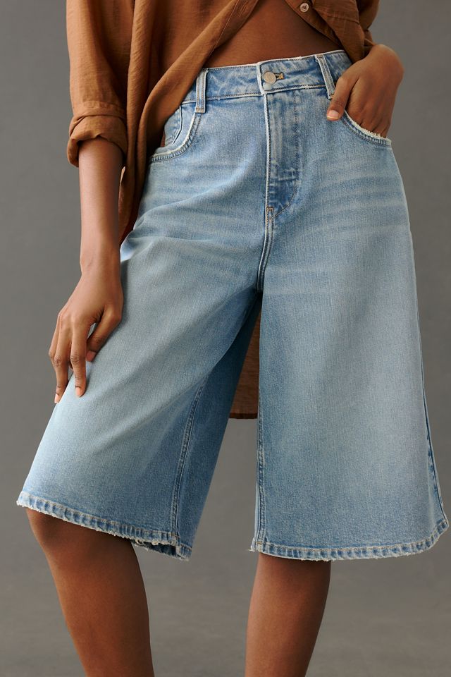 Pilcro Die 5-Taschen Hohe Taille Crop Culotte Jeans #1