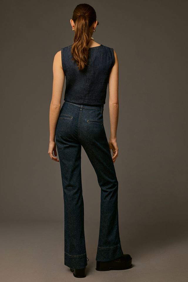 Pilcro Clean Rinse High-Rise Flare Jeans #3