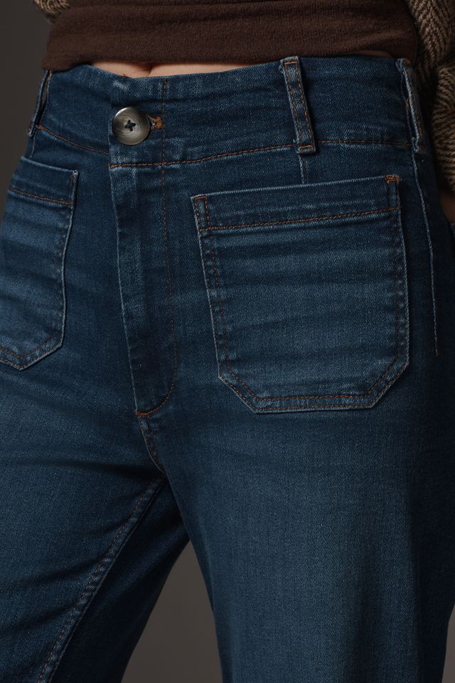 Le jean Colette pleine longueur à jambe large par Maeve #3