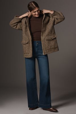 Maeve Colette High-Rise Wide-Leg Full-Length Jeans