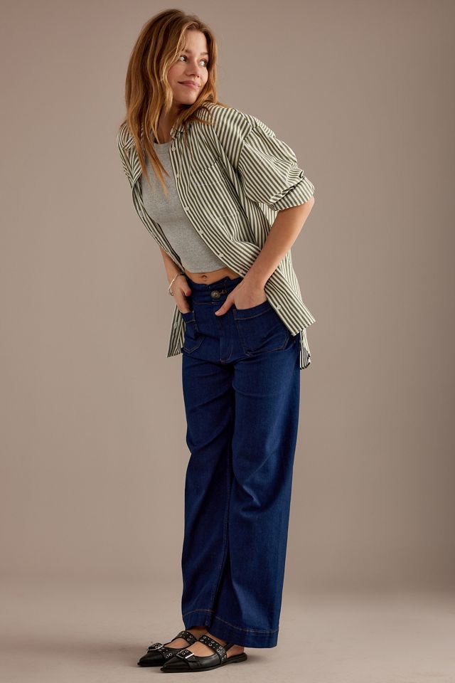 Jeans a Gamba Larga The Colette Lunghezza Intera di Maeve #4